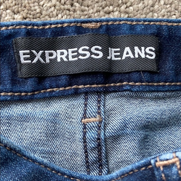 Express Denim Shorts - Picture 2 of 3